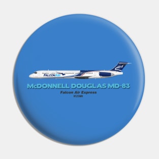 McDonnell Douglas MD-83 - Falcon Air Express Pin