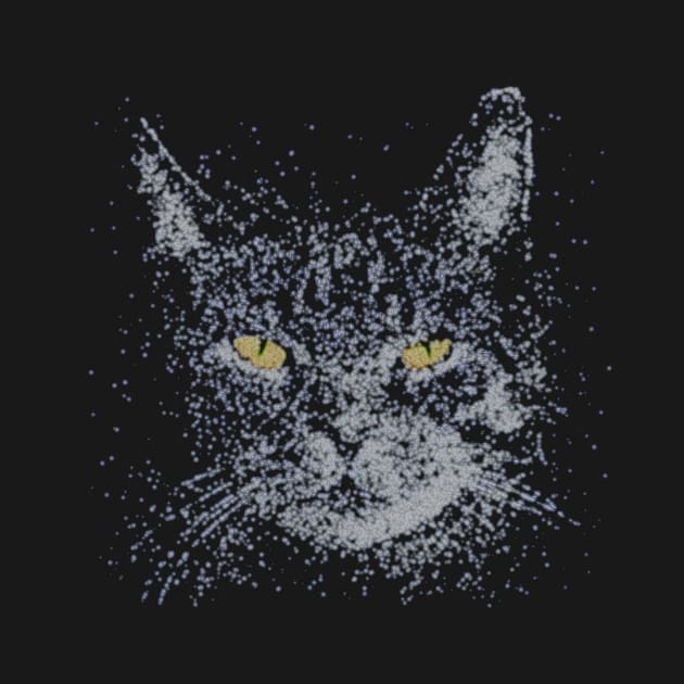 Fiber Optic Cat by donovanh