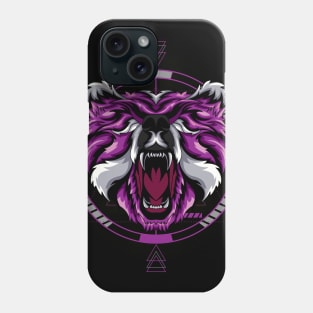 bear vintage retro Phone Case