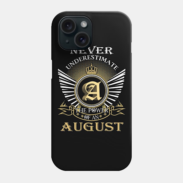 AUGUST Phone Case by kyraheidy