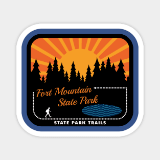 Fort Mountain State Park Trails Magnet