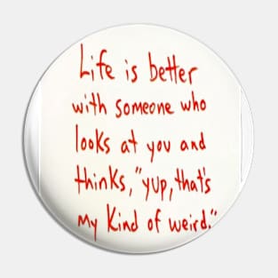 Funny Quote About Life Pin