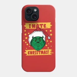 I hate christmas 21 Phone Case