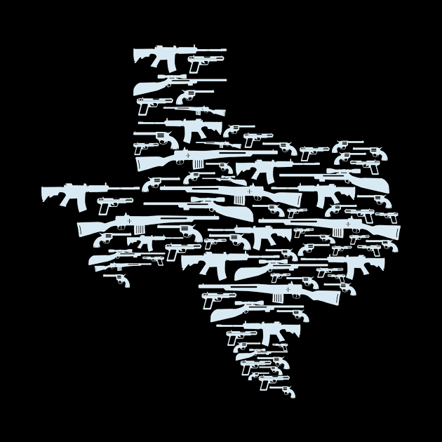 Gun Lover Firearms Collector Texas USA American Texan Pride Lone Star State Southern America Design Gift Idea by c1337s