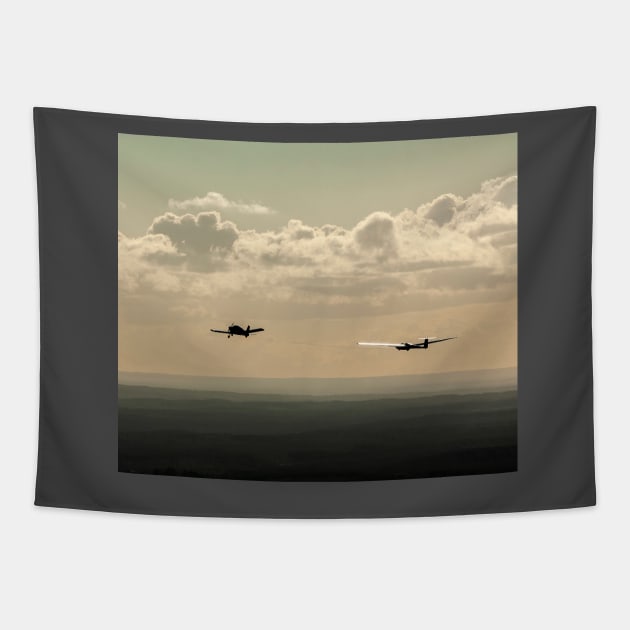 Glider Tapestry by FotoJarmo