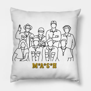 m*a*s*h Pillow