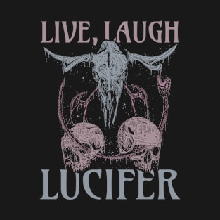 Live Love Lucifer Goth Festival Death Metal T-Shirt