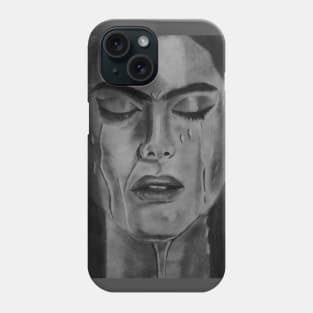 Sad face Phone Case