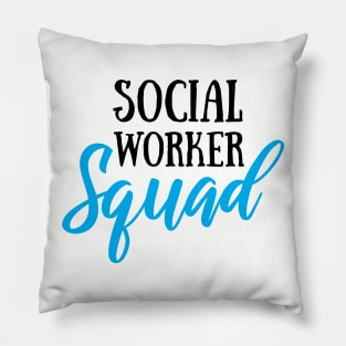 Funny Social Worker Graduation Gift Social Worker Gradution Gift social worker gifts Social Worker Squad Pillow