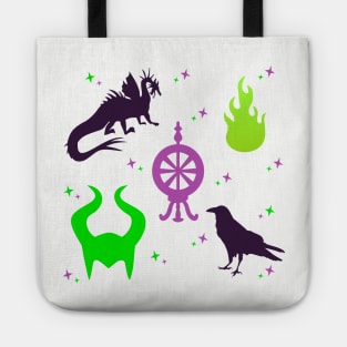 Maleficent Villain Pattern Tote