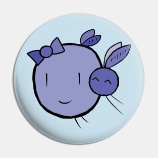 Flying Blueberries - Mom and Daughter - Alternative Pin