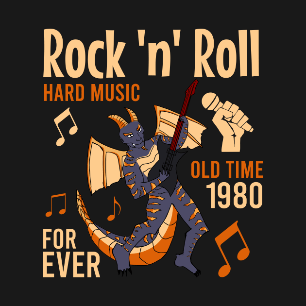 Rock n roll hard music by cypryanus