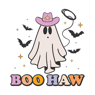 Boo Haw Western Halloween Cowgirl T-Shirt