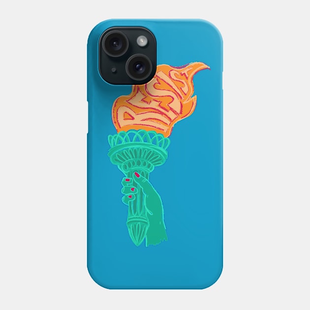 Resist Phone Case by IllustratedActivist