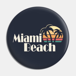 Miami Beach Pin