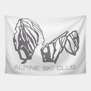 Alpine Ski Club Resort 3D Tapestry