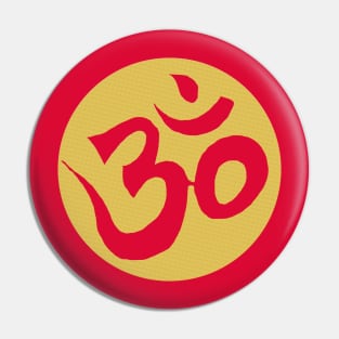 Sacred Spiritual Awakening Om Symbol Pin