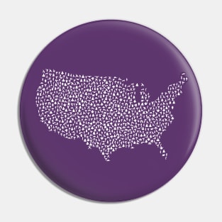 Yoga Lover USA Pin