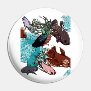 Betta fish mayhem Pin