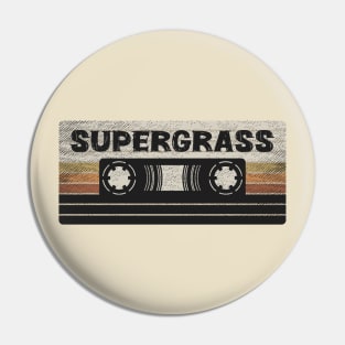 Supergrass Mix Tape Pin