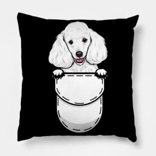 Poodle Pocket Dog Pillow