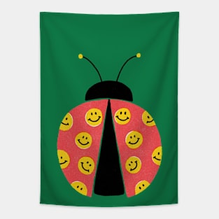 Happy Little Ladybug Tapestry