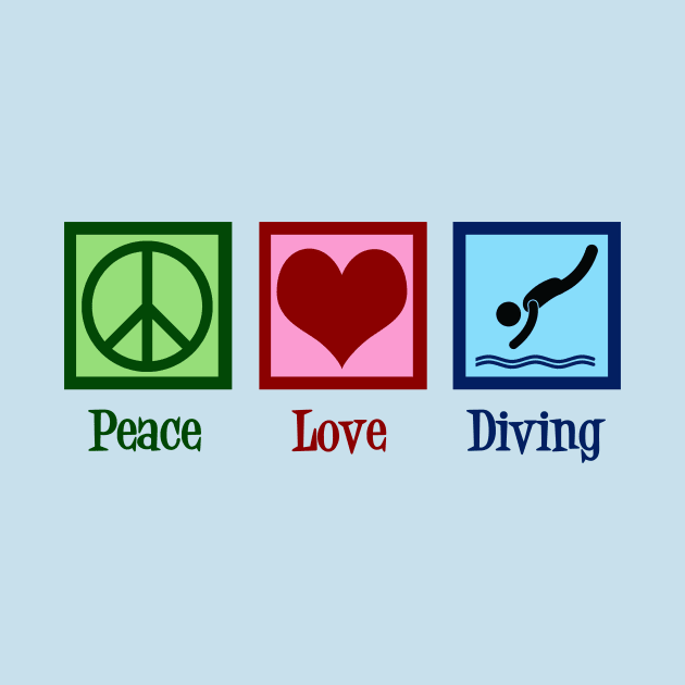 Peace Love Diving by epiclovedesigns