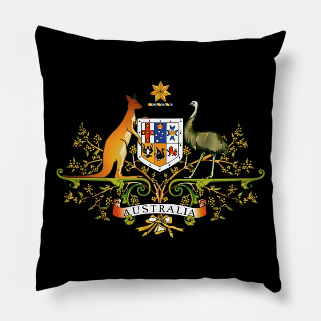 COA - Australia wo Txt Pillow by twix123844