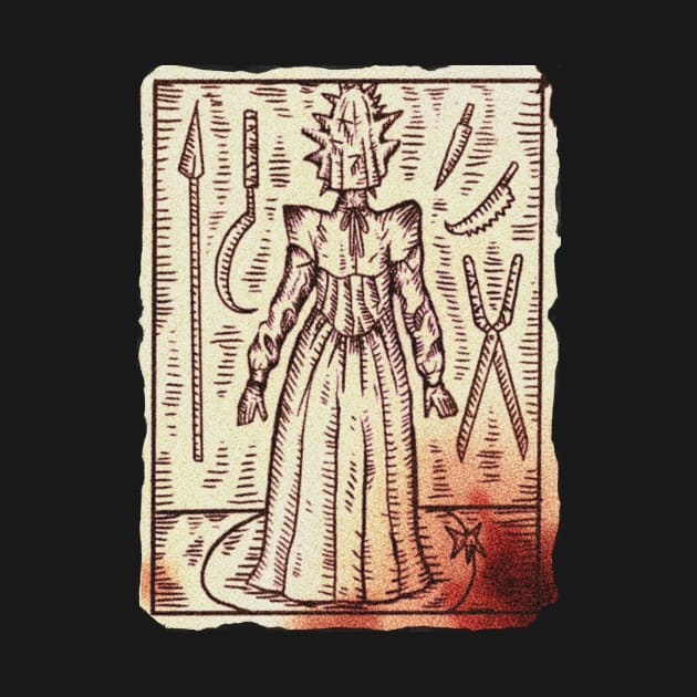 Woodcut Sister by SlimySwampGhost