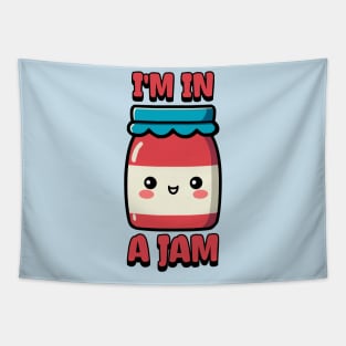 I'm In a Jam! Cute Jam Cartoon Tapestry