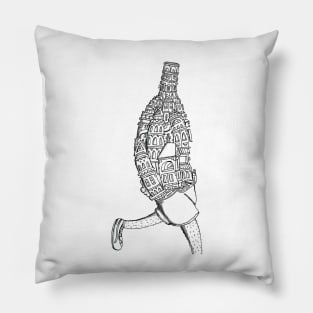 Wine Man Pillow