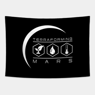 Terraforming Mars - Planet Design Tapestry