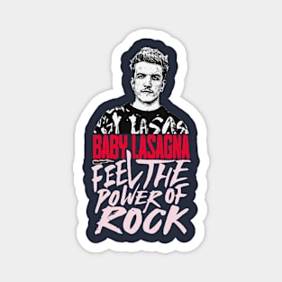 Feel the Rock Vibes Baby Lasagna Magnet