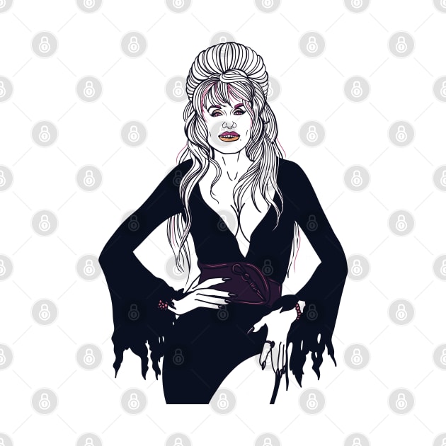 Elvira Dolly Parton by Eyeballkid-