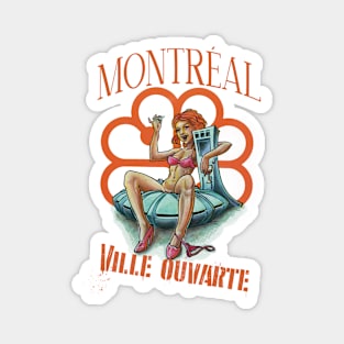 montreal ville ouvarte Magnet