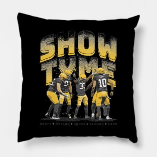 Aaron Jones Green Bay Show Tyme Pillow