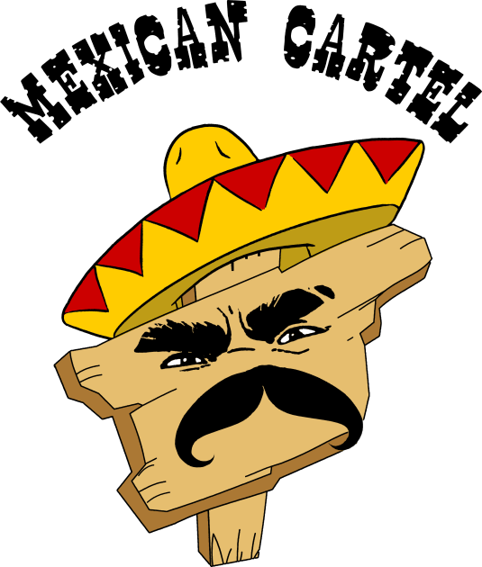 Mexican Cartel Kids T-Shirt by Zefkiel