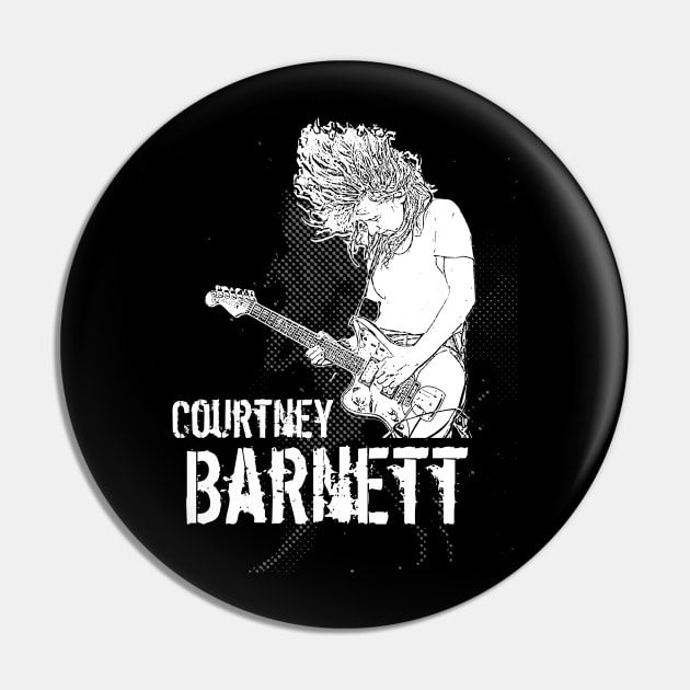 Courtney Barnett Pin by Degiab