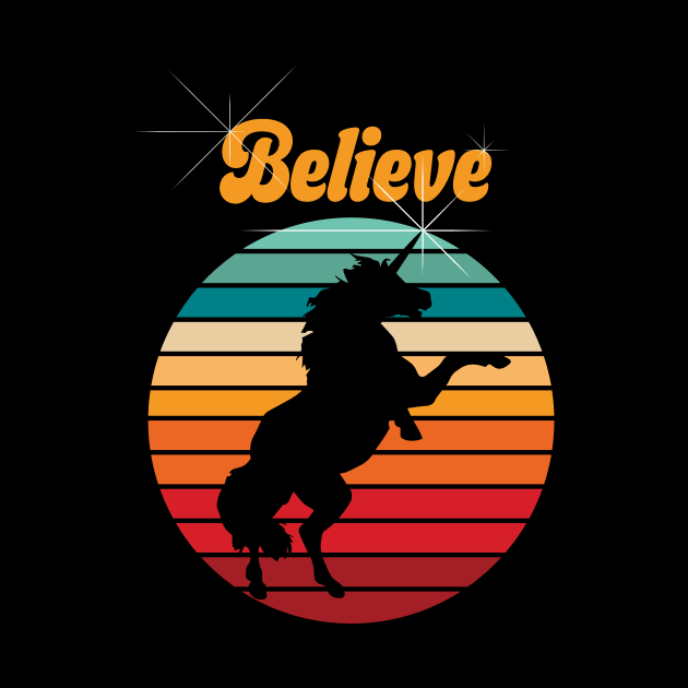 Unicorn. Believe. by eBrushDesign