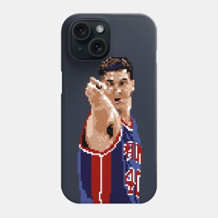 Laimbeer Pixel Pointing Phone Case