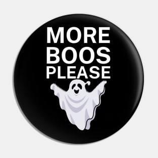 More boos please Pin