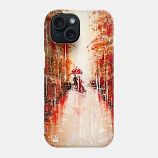 Fall walk Phone Case