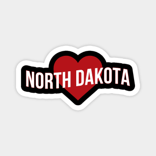 North Dakota Love Magnet