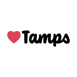 Tamps (Tamaulipas) Mexico Heart Script T-Shirt