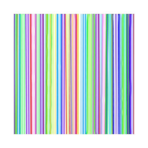 Colorful Stripe Pattern by Art by Deborah Camp