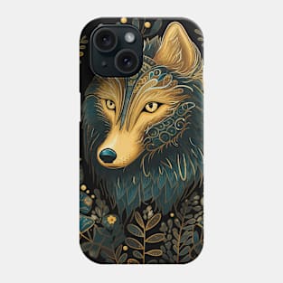 Cottagecore Aesthetic Wolf Phone Case