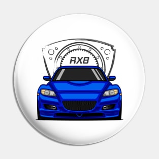 Blue RX8 JDM Pin