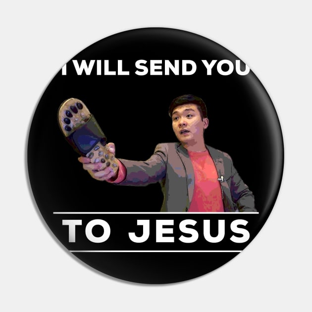 I will send you to Jesus (colored) Pin by DeathAnarchy