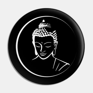 Minimal Buddha Pin