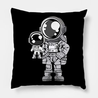 Astronaut and Doll Pillow